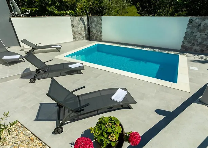 Family-friendly With Swimming Pool Soline, Krk - 9715 Apartmán Dobrinj